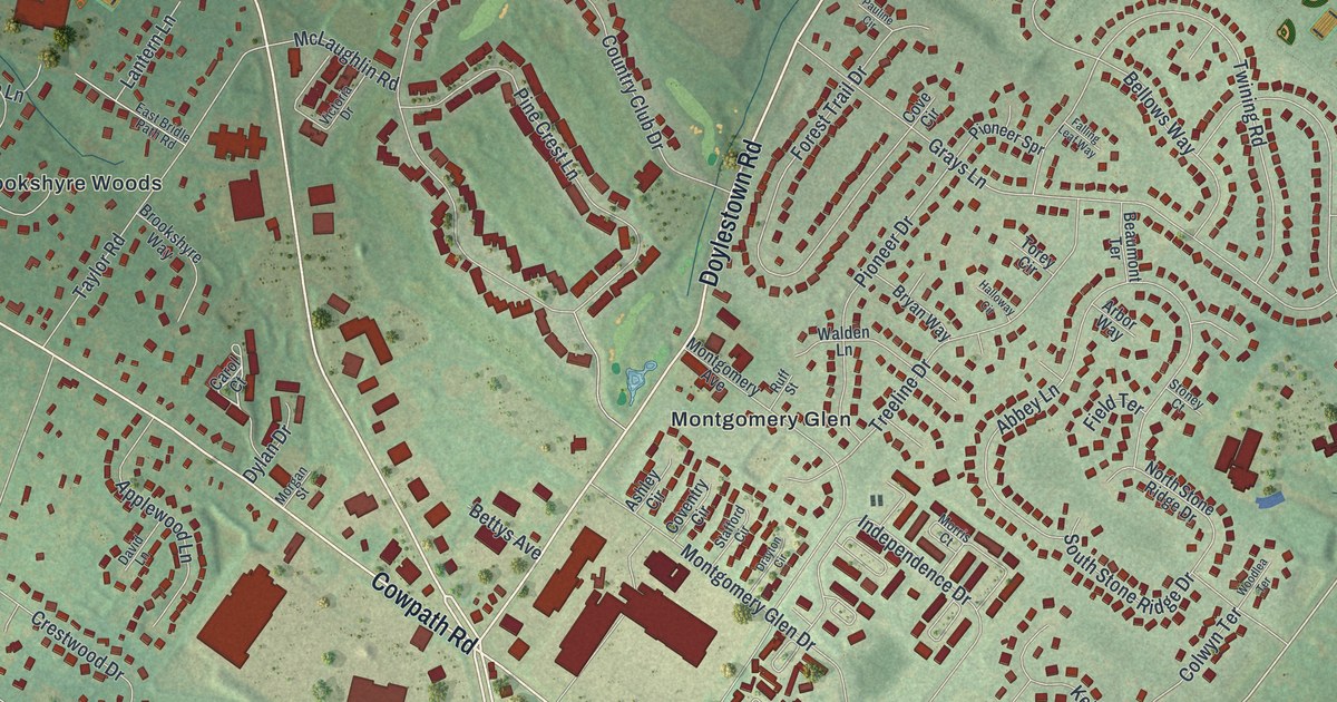 Map of Montgomeryville, Pennsylvania in 2026
