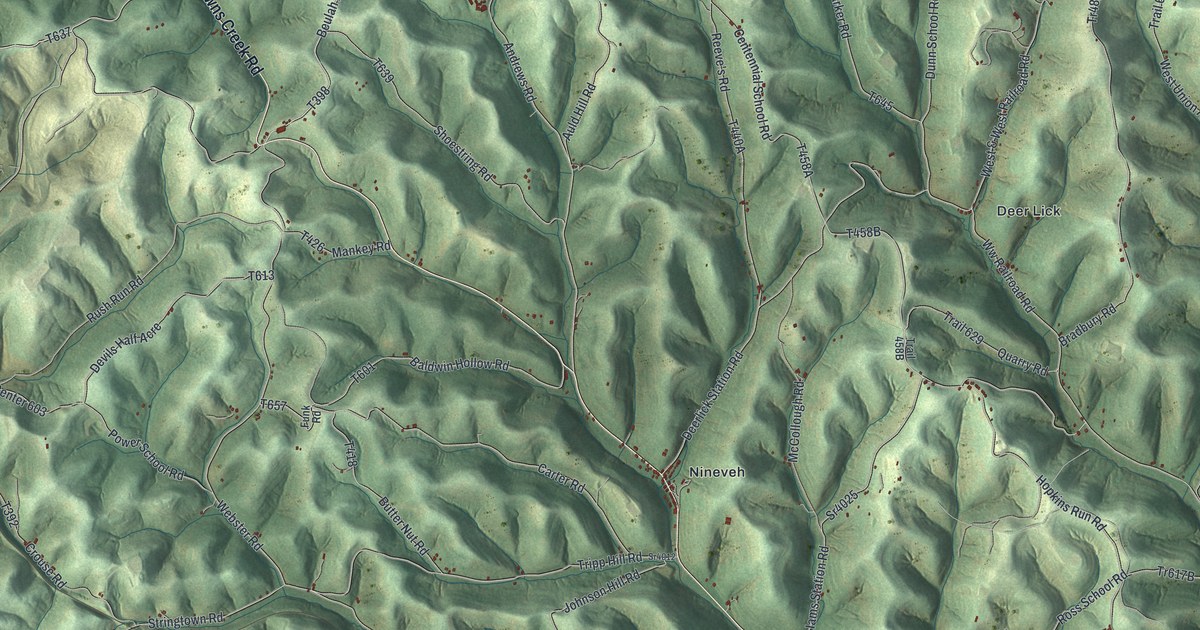 Map of Morris, Greene County, Pennsylvania in 2026