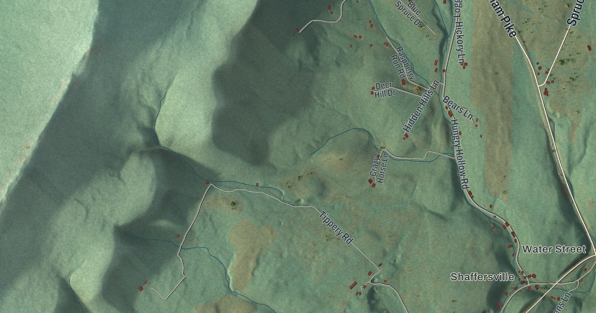 Map of Morris, Huntingdon County, Pennsylvania in 2026