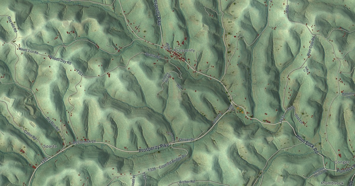 Map of Morris, Washington County, Pennsylvania in 2026