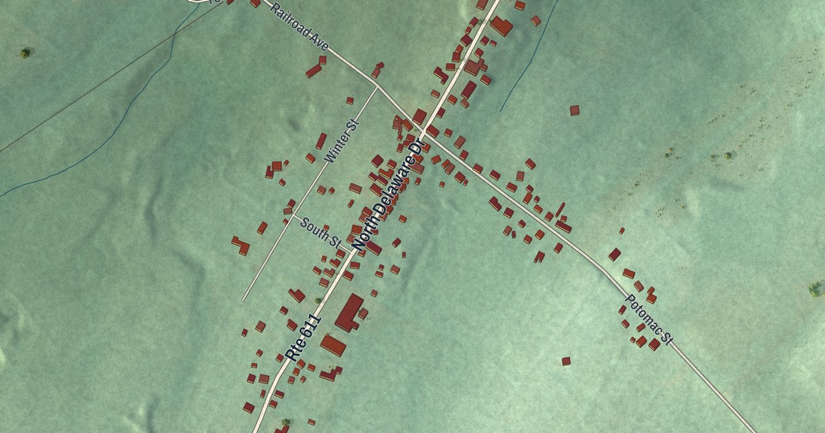 Map of Mount Bethel, Pennsylvania in 2026