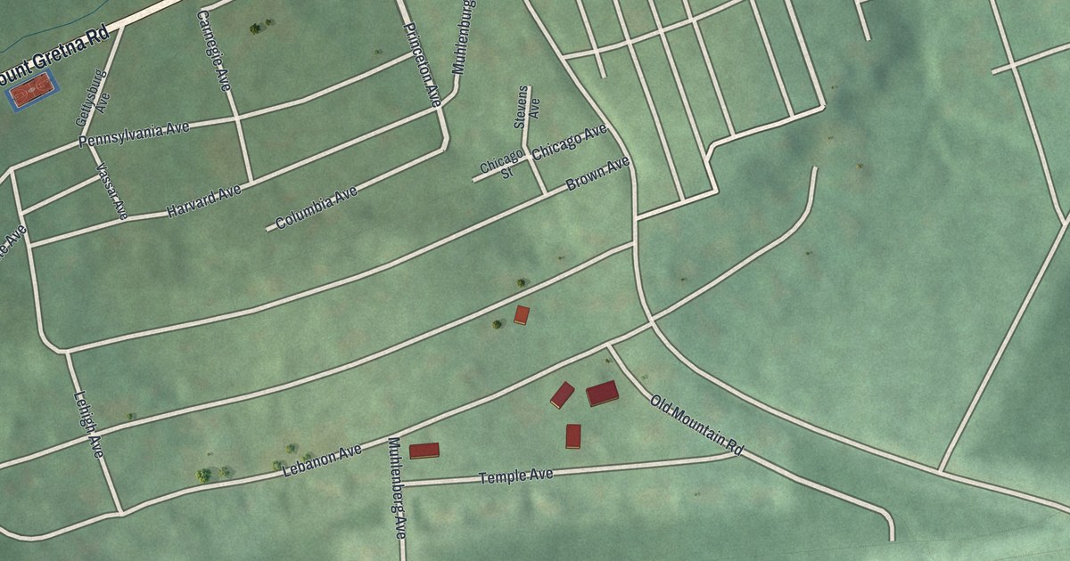 Map of Mount Gretna, Pennsylvania in 2026