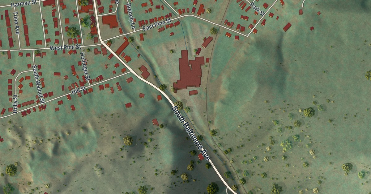 Map of Mount Holly Springs, Pennsylvania in 2026