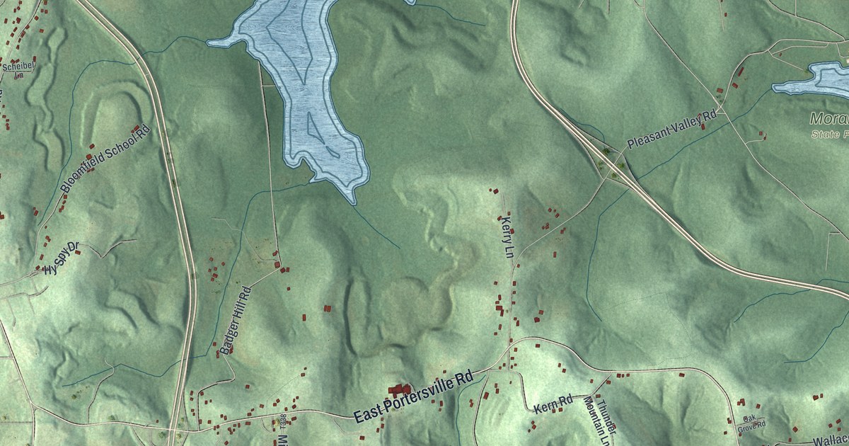 Map of Muddy Creek, Pennsylvania in 2026