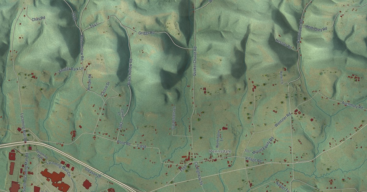 Map of Muncy Township, Pennsylvania in 2026
