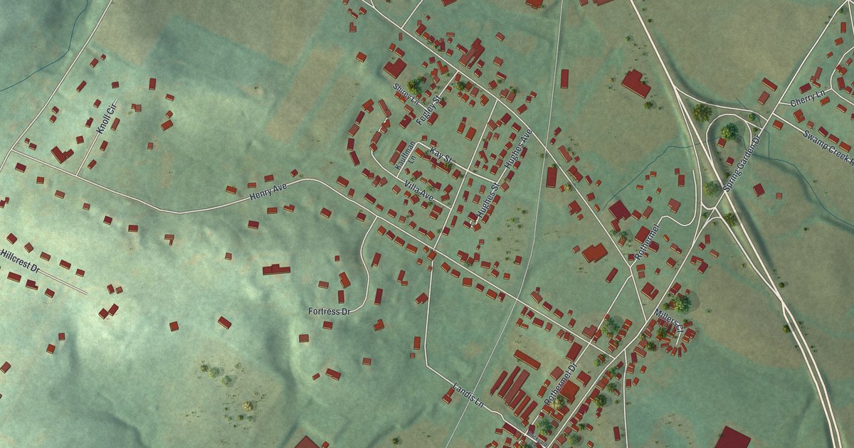 Map of New Berlinville, Pennsylvania in 2026