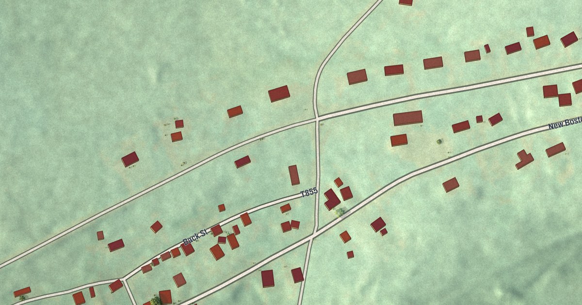 Map of New Boston, Pennsylvania in 2026