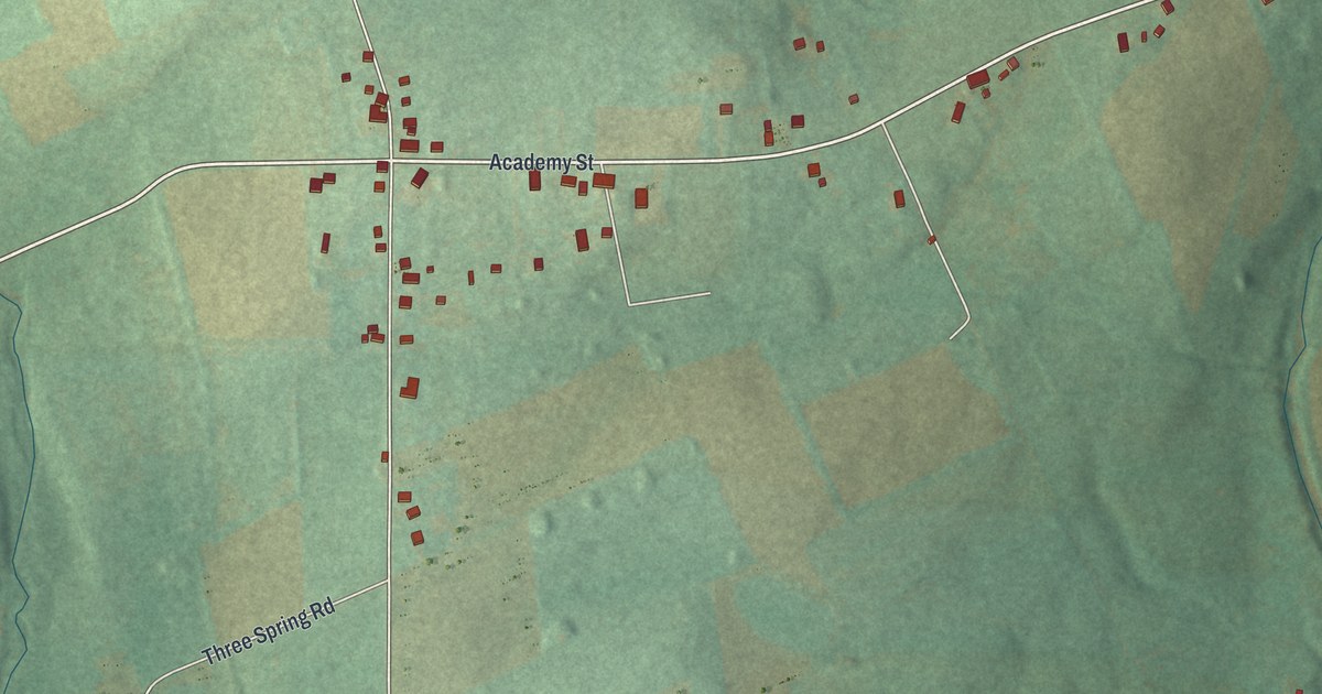 Map of New Columbus, Pennsylvania in 2026