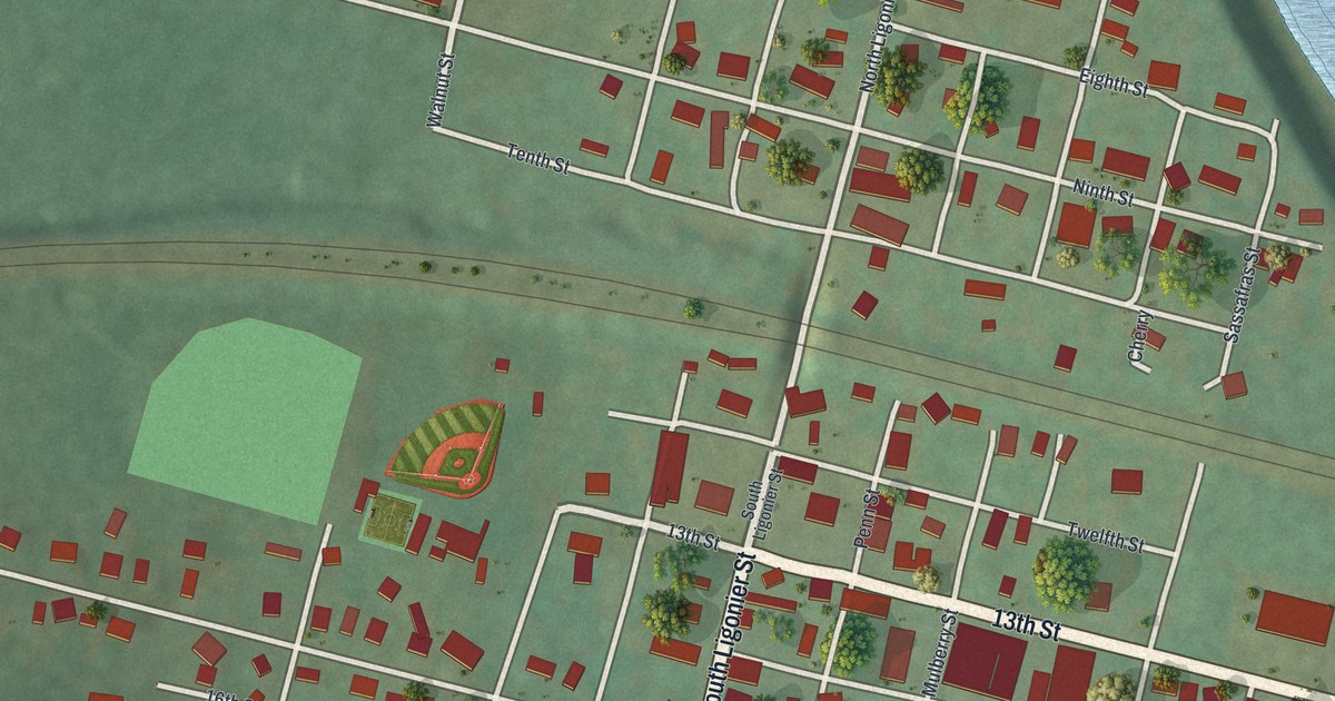 Map of New Florence, Pennsylvania in 2026