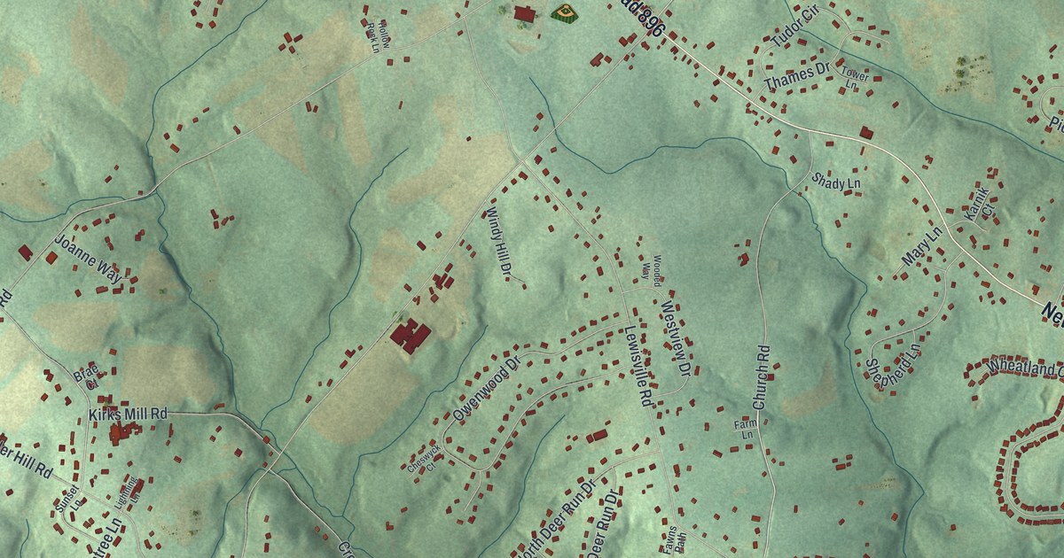Map of New London, Pennsylvania in 2026