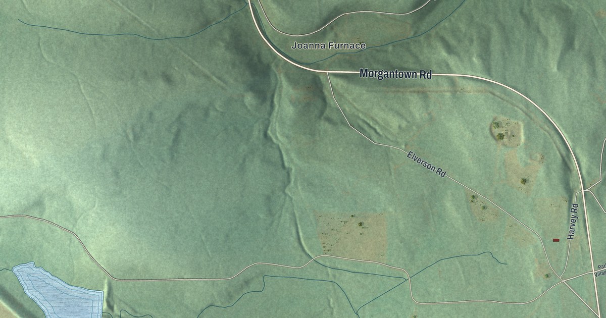 Map of New Morgan, Pennsylvania in 2026