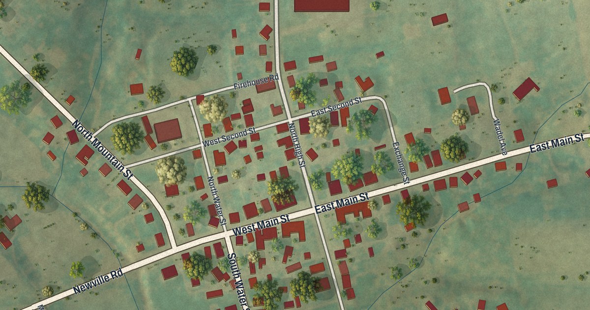 Map of Newburg, Cumberland County, Pennsylvania in 2026