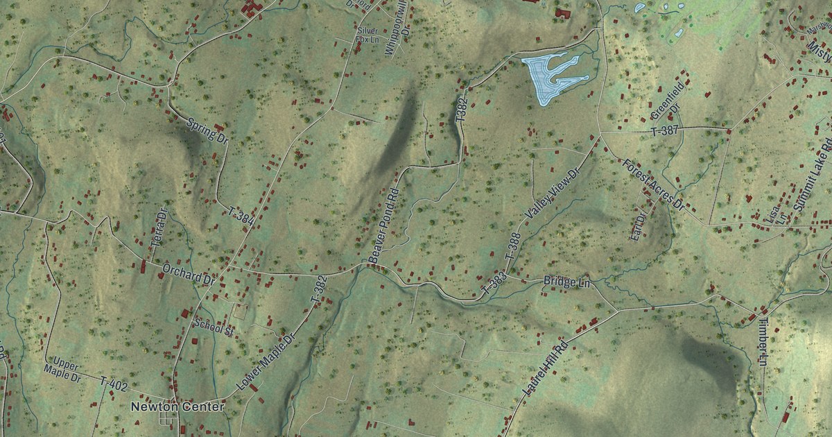 Map of Newton, Pennsylvania in 2026