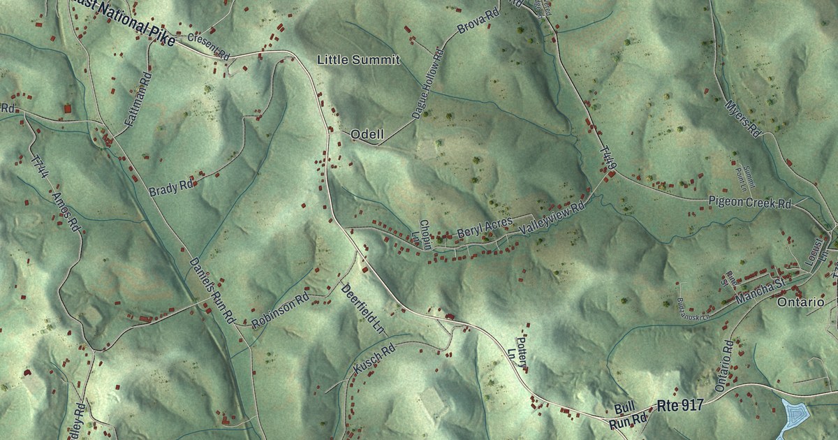 Map of North Bethlehem, Pennsylvania in 2026