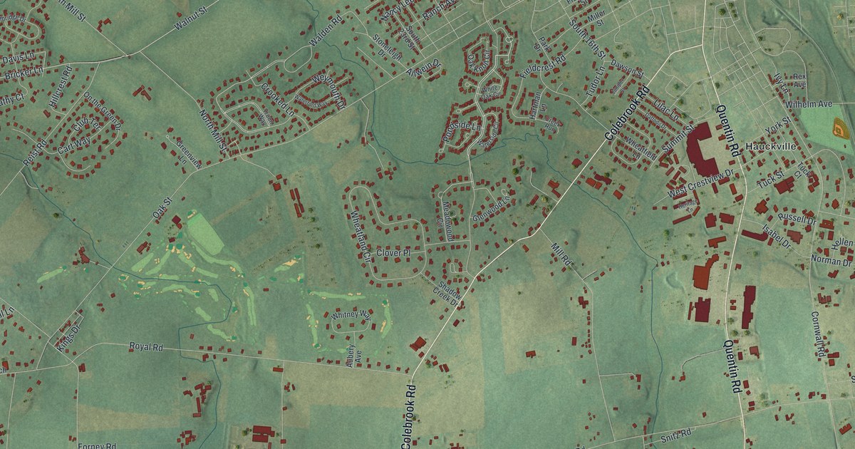 Map of North Cornwall, Pennsylvania in 2026