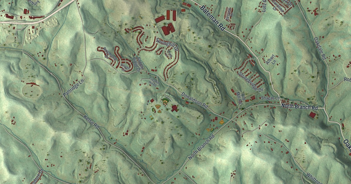 Map of North Fayette, Pennsylvania in 2026