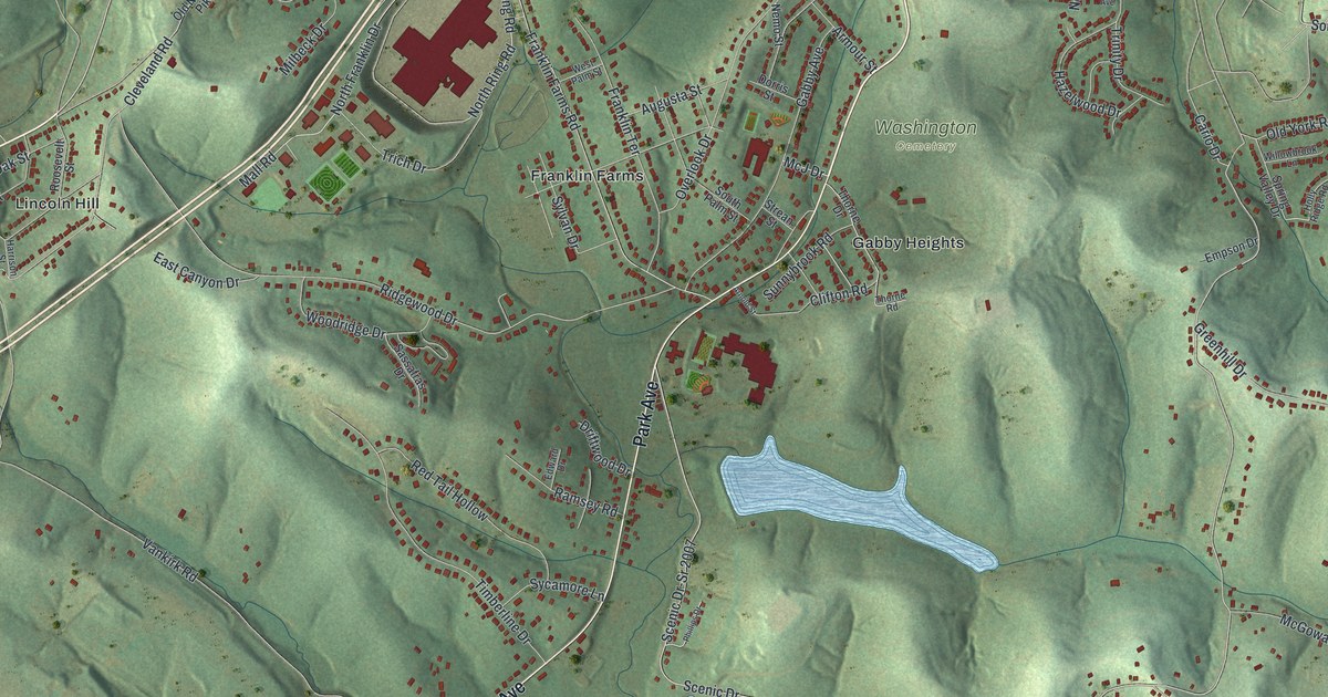Map of North Franklin, Pennsylvania in 2026