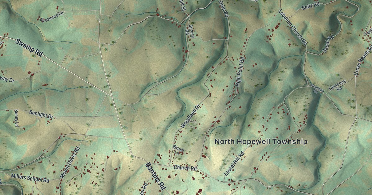 Map of North Hopewell, Pennsylvania in 2026