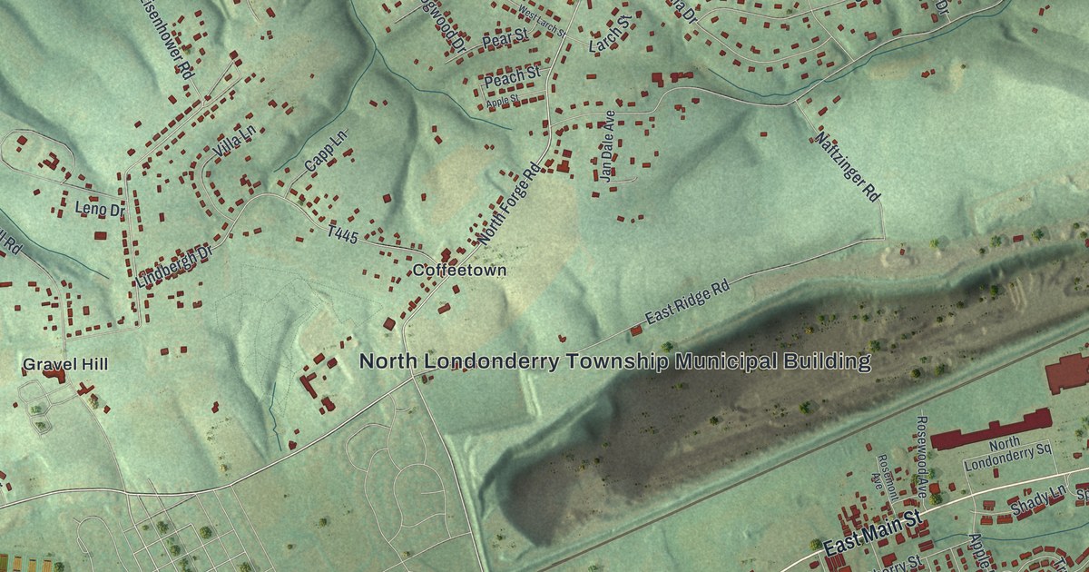 Map of North Londonderry, Pennsylvania in 2026