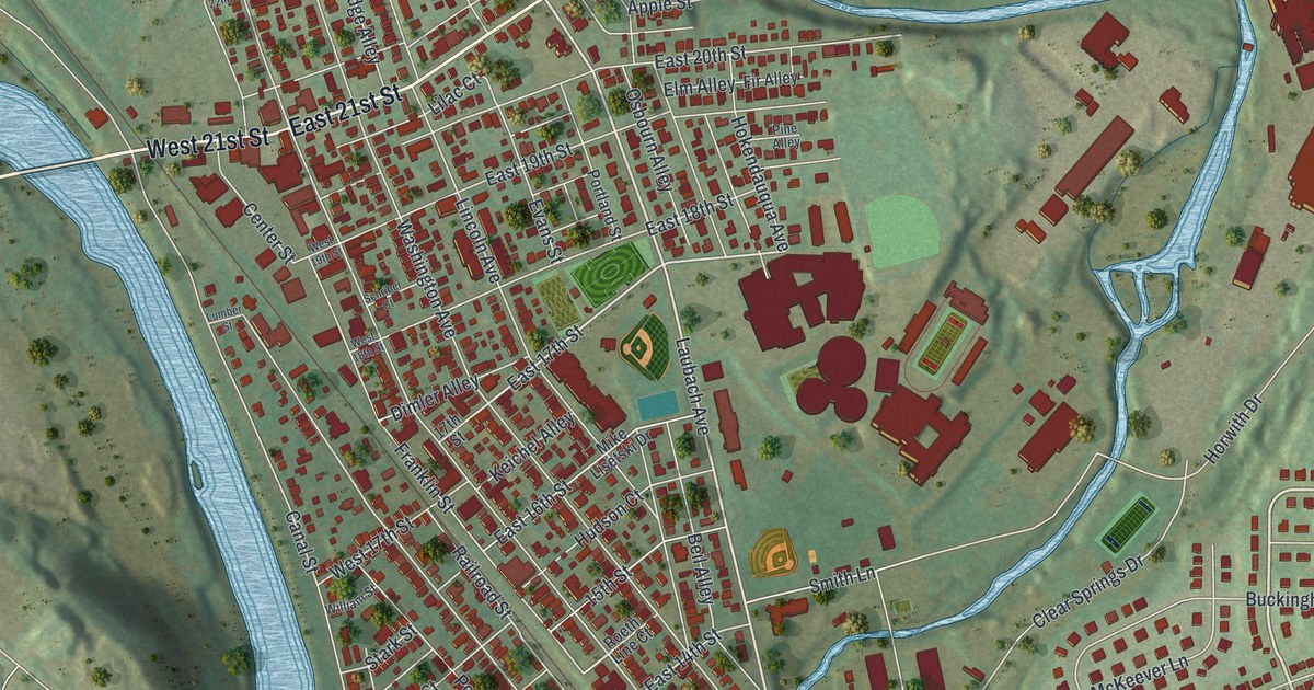 Map of Northampton, Northampton County, Pennsylvania in 2026