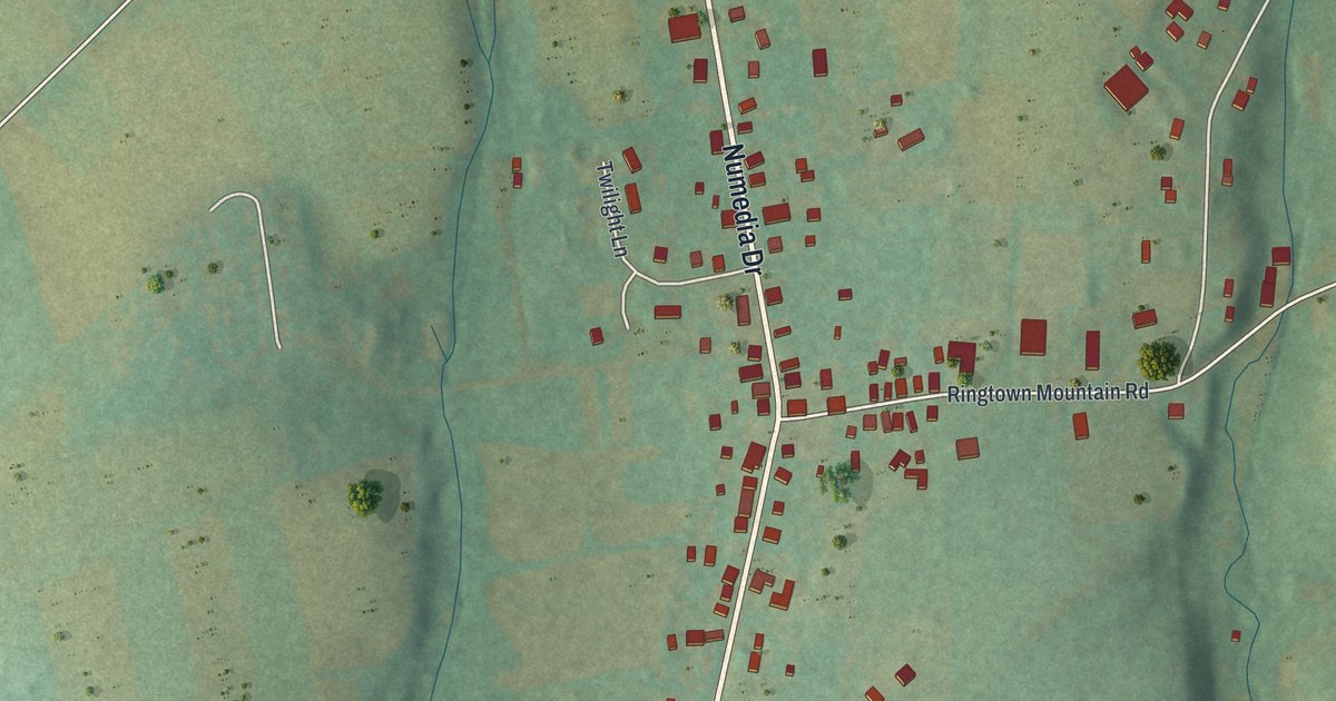 Map of Numidia, Pennsylvania in 2026