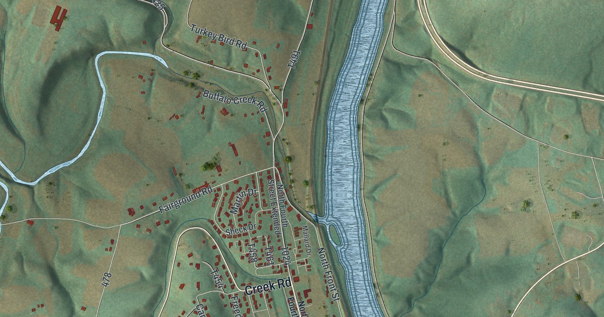 Map of Oliver, Perry County, Pennsylvania in 2026