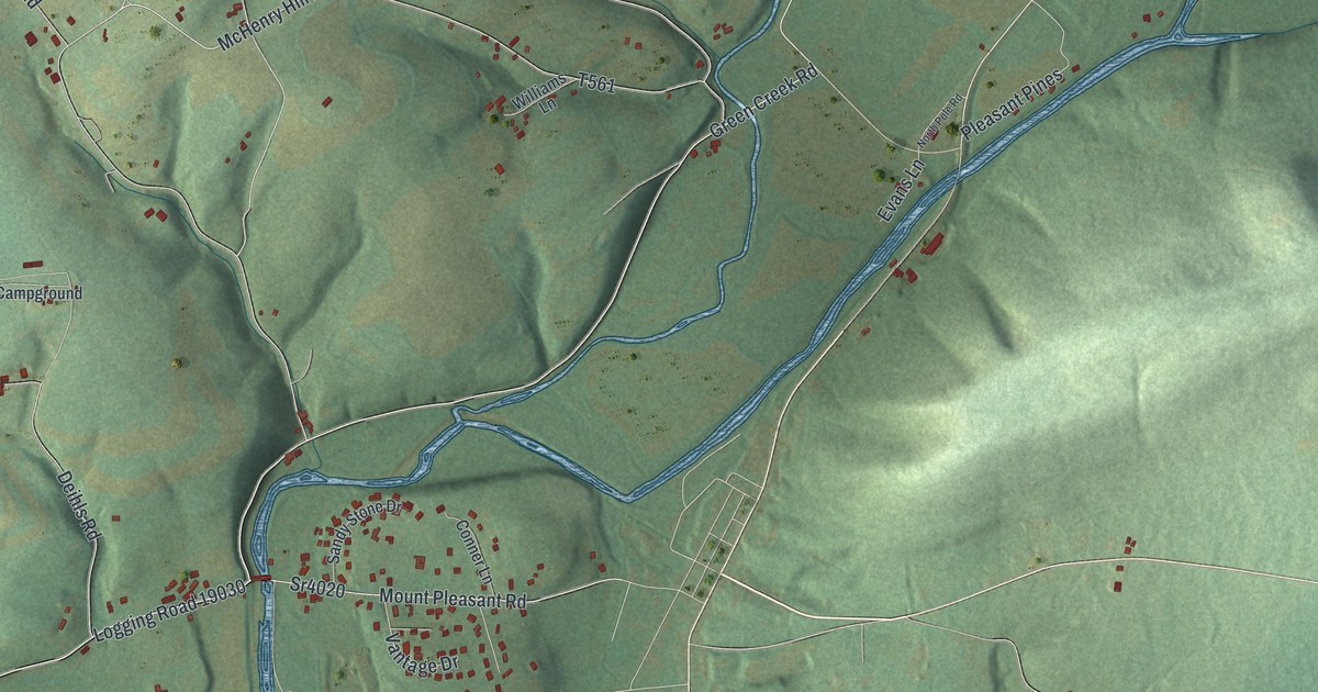 Map of Orange, Pennsylvania in 2026