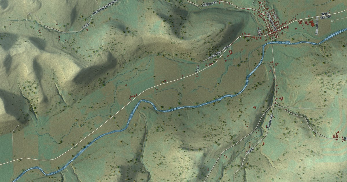 Map of Osceola, Pennsylvania in 2026