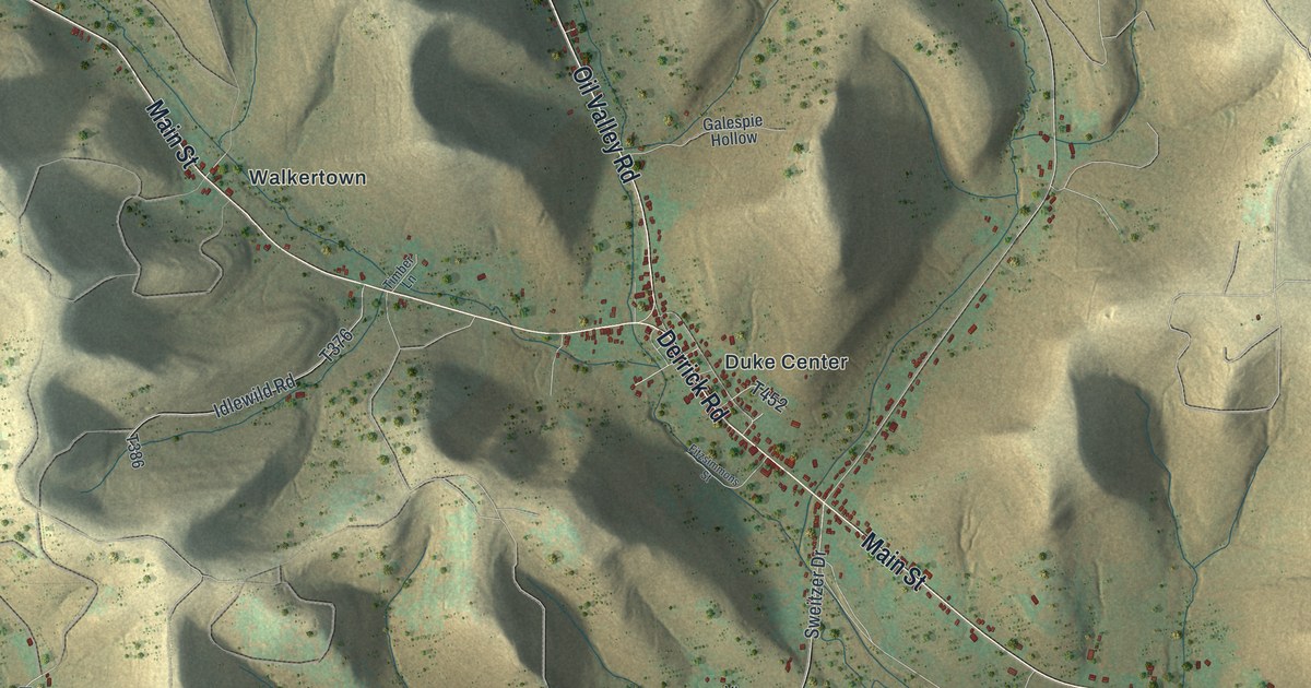 Map of Otto, Pennsylvania in 2026