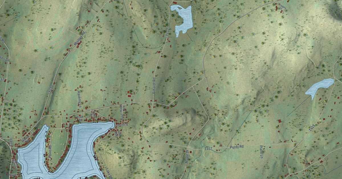 Map of Overfield, Pennsylvania in 2026