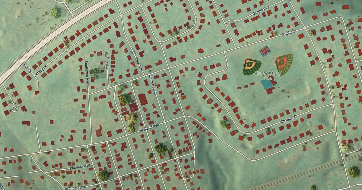 Map of Parkland, Pennsylvania in 2026