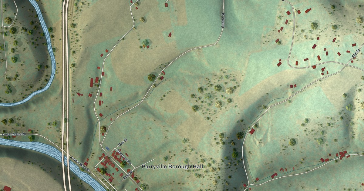 Map of Parryville, Pennsylvania in 2026
