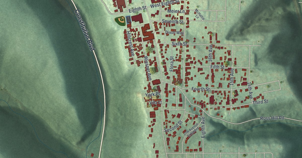 Map of Patterson, Pennsylvania in 2026