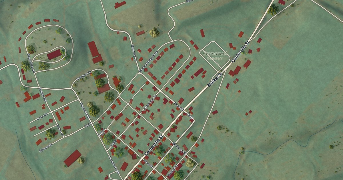 Map of Penns Creek, Pennsylvania in 2026