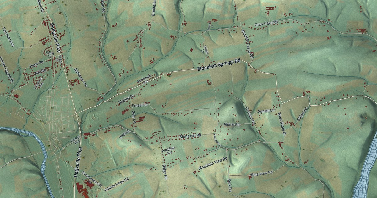 Map of Perry, Berks County, Pennsylvania in 2026