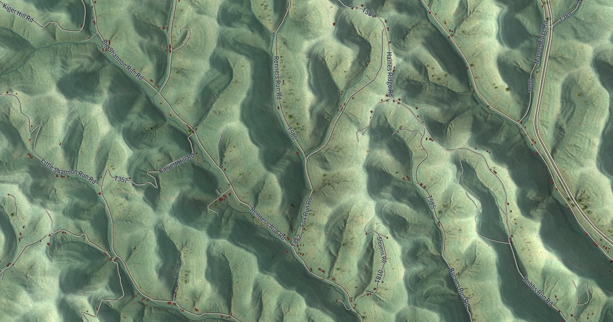 Map of Perry, Greene County, Pennsylvania in 2026