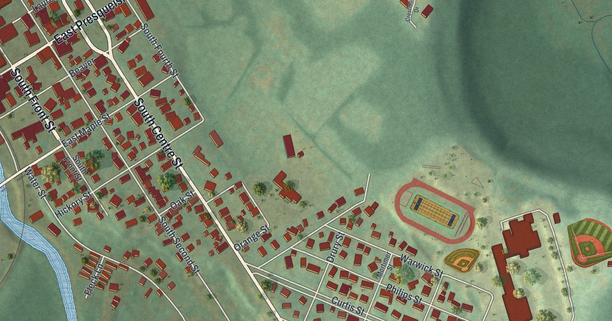 Map of Philipsburg, Pennsylvania in 2026