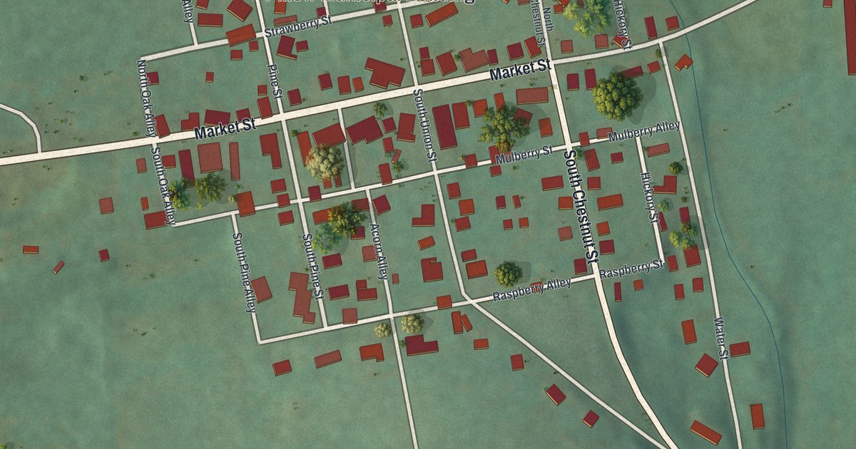 Map of Pillow, Pennsylvania in 2026