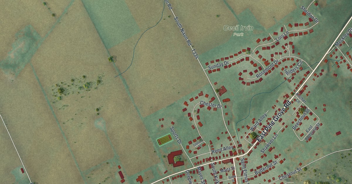 Map of Pine Grove Mills, Pennsylvania in 2026