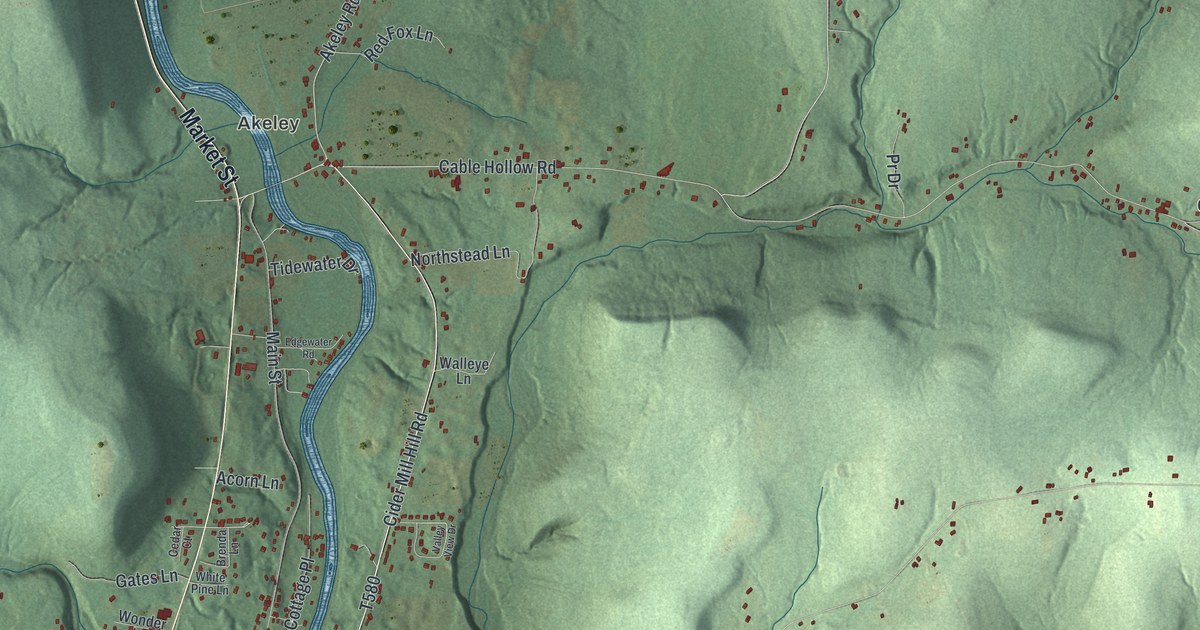 Map of Pine Grove, Warren County, Pennsylvania in 2026