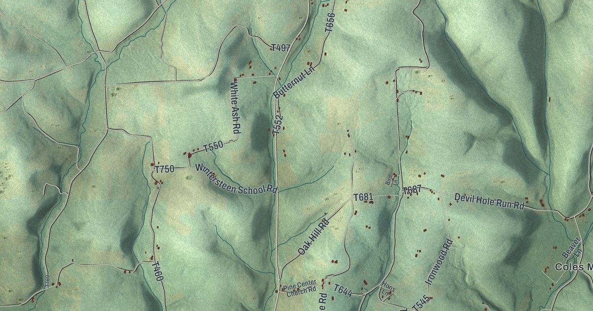 Map of Pine, Columbia County, Pennsylvania in 2026