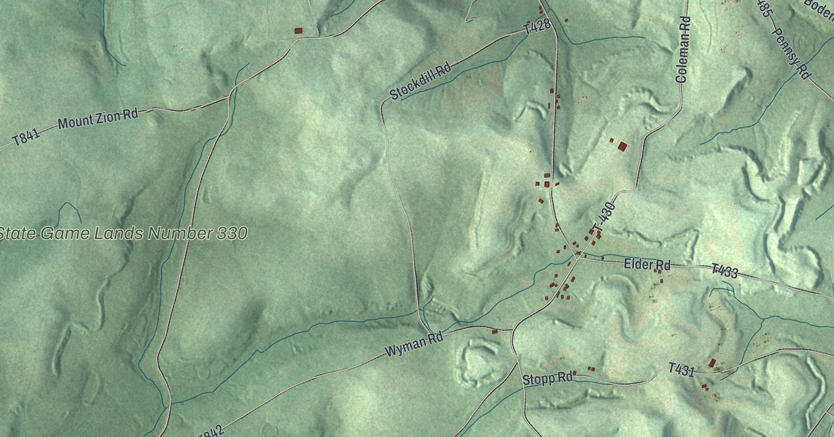 Map of Piney, Pennsylvania in 2026