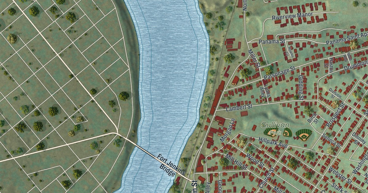 Map of Pittston City, Pennsylvania in 2026