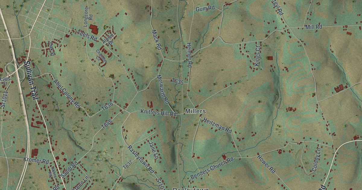 Map of Plainfield, Pennsylvania in 2026