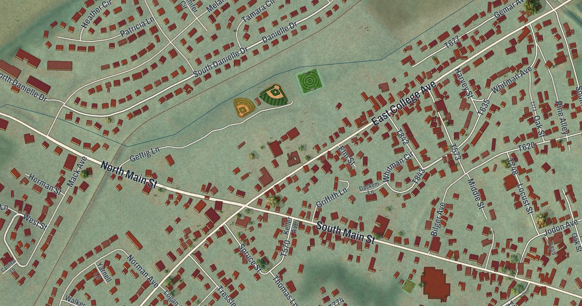 Map of Pleasant Gap, Pennsylvania in 2026