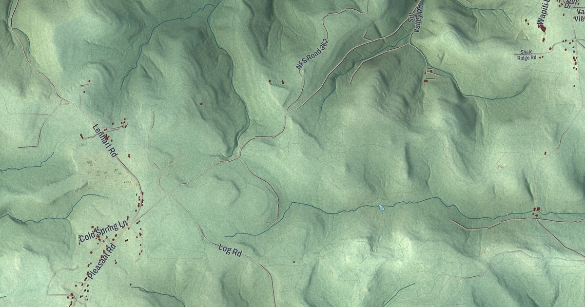 Map of Pleasant, Pennsylvania in 2026