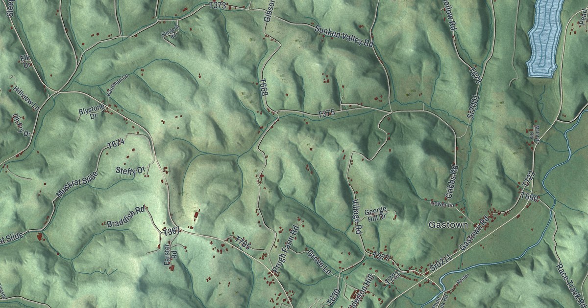 Map of Plumcreek, Pennsylvania in 2026