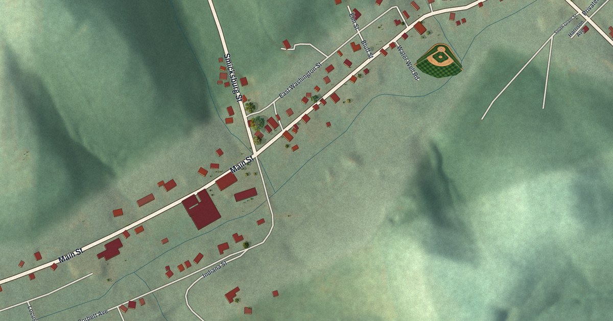 Map of Plumville, Pennsylvania in 2026
