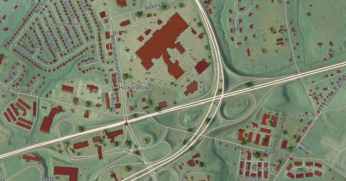 Map of Plymouth Meeting, Pennsylvania in 2026