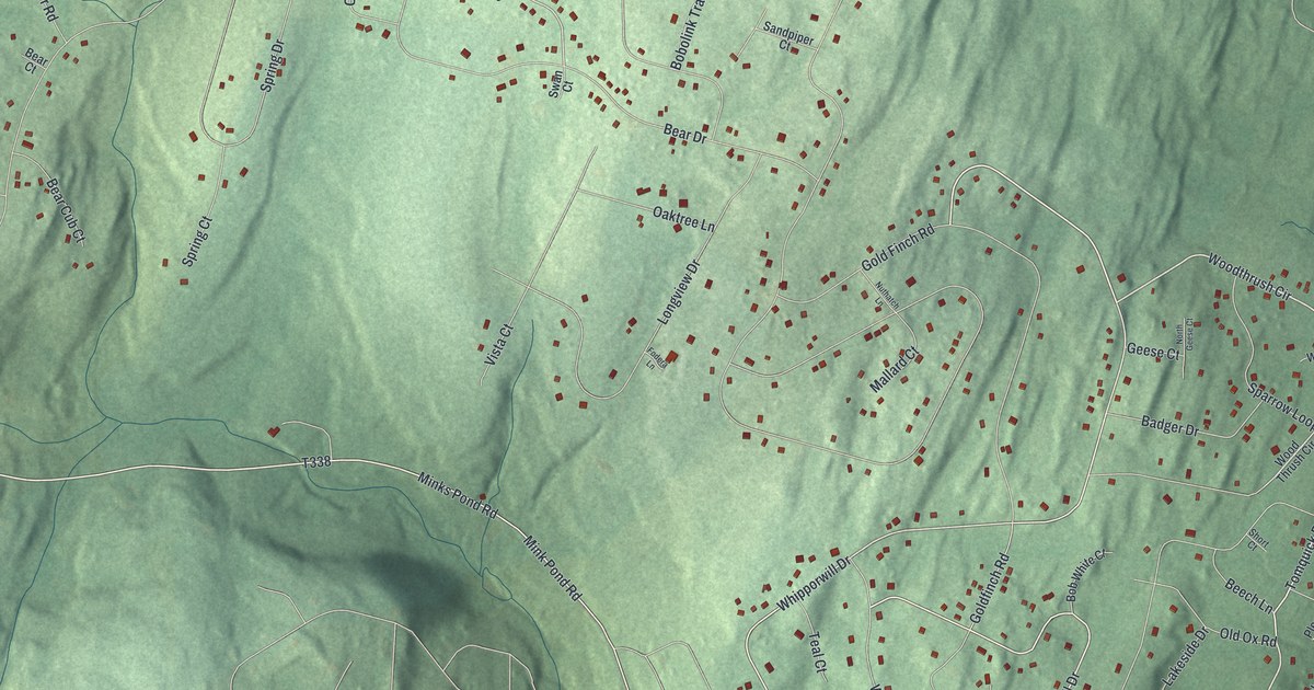 Map of Pocono Ranch Lands, Pennsylvania in 2026